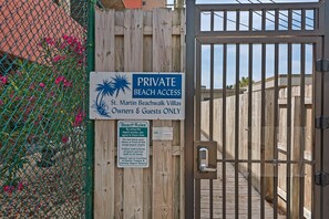 St. Martin Beachwalk Beach access