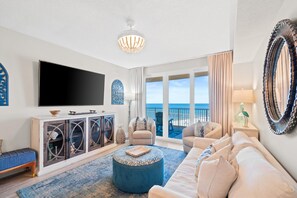 Living Area with Balcony