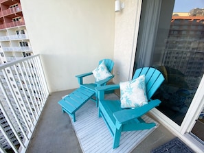 Gorgeous beach & pool views from your private balcony