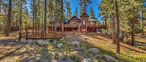 Beautiful Log Cabin Located on a Large Lot