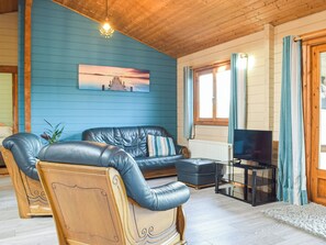 Living room | Marros Hill Log Cabin, Marros, near Pendine