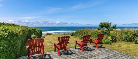 Welcome to The Pilot House - where the beach is in your backyard!