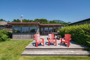 Beautiful Oregon coast vacation rental with plenty of outdoor space.