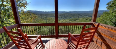 Sunrock Mountain Hideaway -  Master suite private balcony view