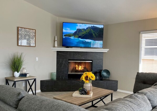 Upstairs living room