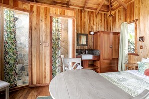 Inside the cabin
