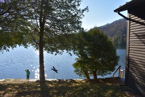 Shadow Lake seen from the side yard
