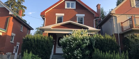 Overlooking the house on Ballantyne avenue 