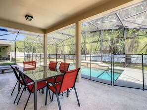 Pool side Lounge with seats