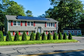 front of the house