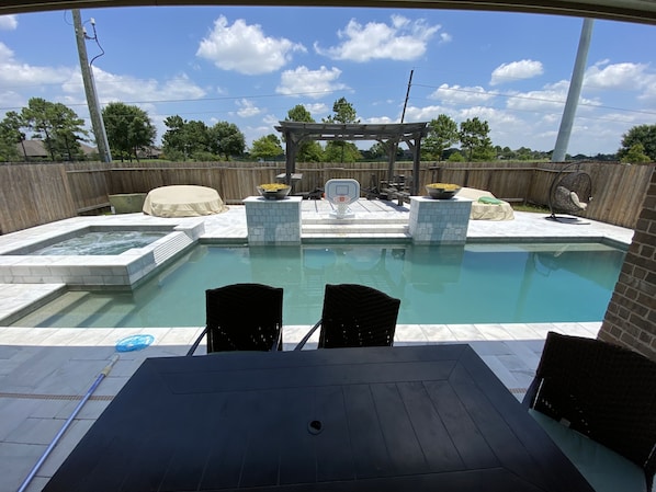 Pool and outdoor area