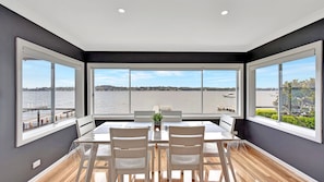 Dining room with view to Lake 