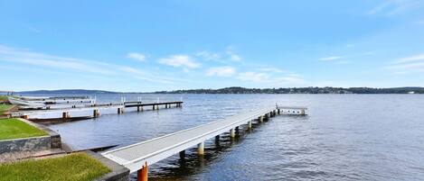 Waterfront property with amazing views and private jetty!