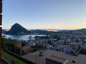 Blick von der Unterkunft