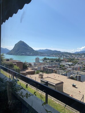 Blick von der Unterkunft