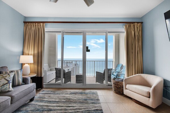 Living room with a great view