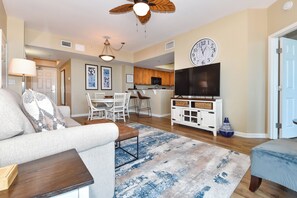 The Palms of Destin 11116 - Living Area with Flat Screen TV