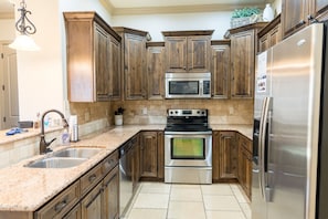 Fully Stocked Kitchen