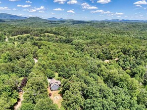 Secluded mountain retreat in the forests of North Georgia.
