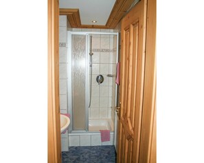 Door, Bathroom, Wood, Flooring, Home Door, Floor, Plumbing Fixture, Composite Material