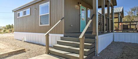 Silver City Vacation Rental | 1BR | 1BA | Stairs Required for Entry | 450 Sq Ft