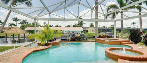 Cape Coral Vacation Rental | 3BR | 2BA | 1,500 Sq Ft | Step-Free Access