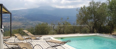 Piscine maison de vacances