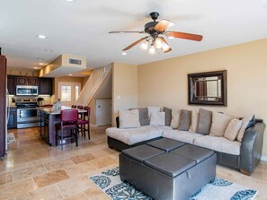 Moonlight Beach Villa Living Room