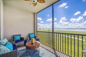 Rear Lanai overlooking the Golf Course & Lake Babcock