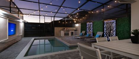 For those who like to stay late at the pool