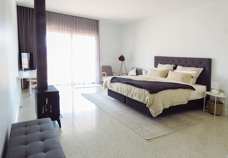 Rooms 2 and 3 are identical with fireplaces, king bed and ensuite.