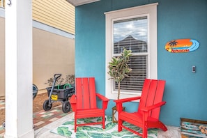Front porch, sit back and relax!