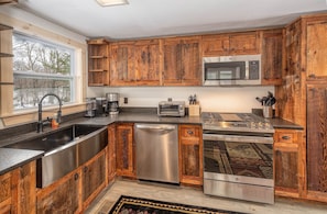 Renovated Barnwood Kitchen