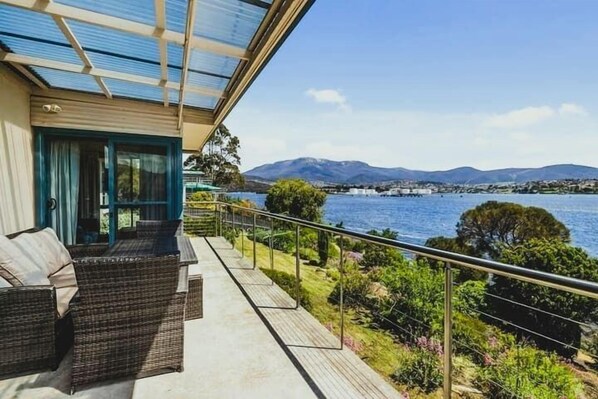 Deck views over the water