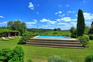 Garden, Pool, Summer