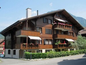 House view in summer