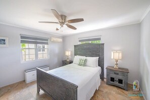 Plush queen beds in both bedrooms