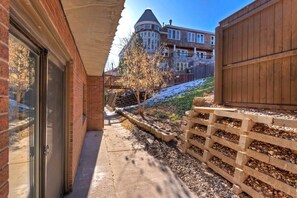 Private patio