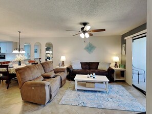 Living Room-  Patio Access