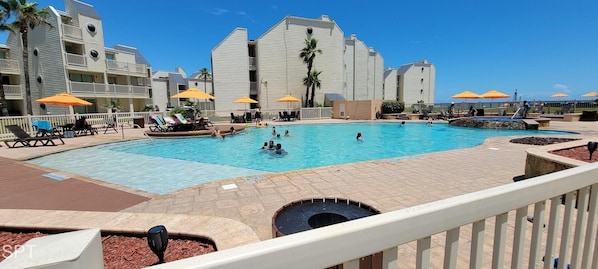 Pool, Water, Swimming Pool, City, Hotel