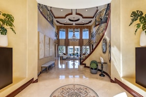 32 Foot Ceilings and exquisite architectural features.
