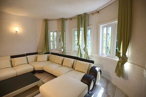 Genuine leather sofa 