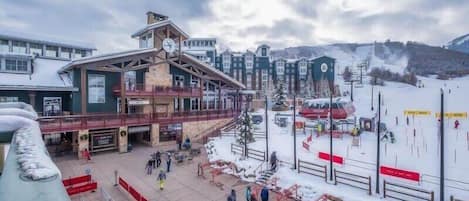 Welcome to this beautifully-appointed ski-in/ski-out condo with stunning mountain views