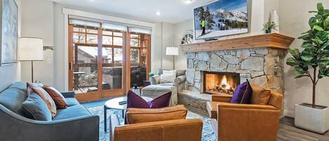 This beautiful three-bedroom condo provides all the comforts of home while placing you right next to all of the action in Park City's historic downtown.