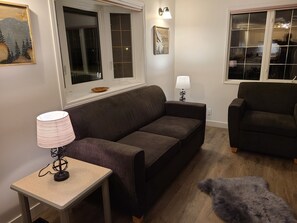 Living Room with pull out couch