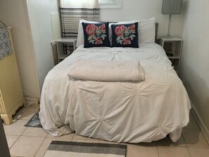 The bed 
