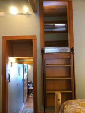Ladder to loft