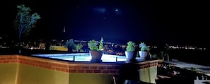 Rooftop private pool 360 degree view