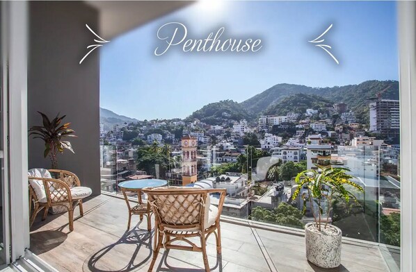 Penthouse at Avida with the best view of the mountains and city.