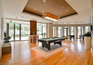 Pool game area